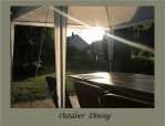 Outdoor Dining B&B Bed and Breakfast Limoges Limousin Holiday Accommodation Hostel France La croix du Reh Chateauneuf La Foret